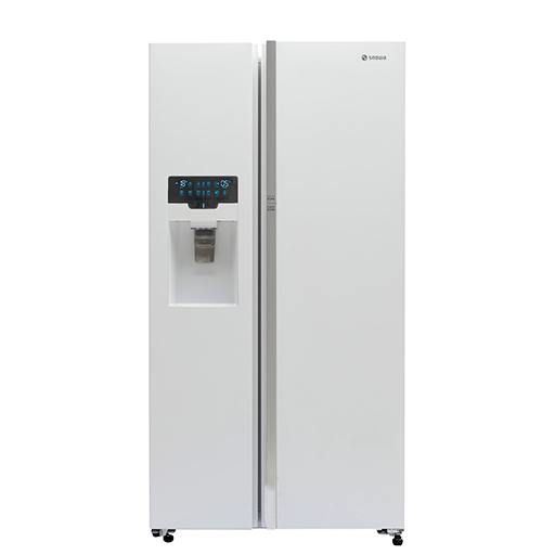 فروش نقدی و اقساطی یخچال و فریزر ساید بای ساید اسنوا سری گالری 32 فوت مدل SN8S-3032GW
